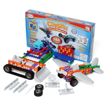 Popular Playthings Clipstix Deluxe, 150-Piece Set 90101